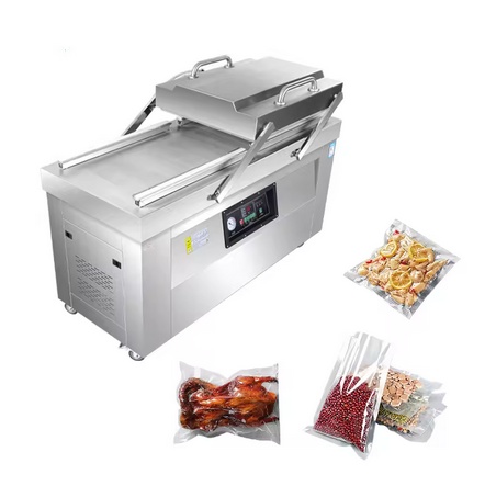 Food Vacuum Sealer Machine - 반자동 대형 상업용 이중 챔버 진공