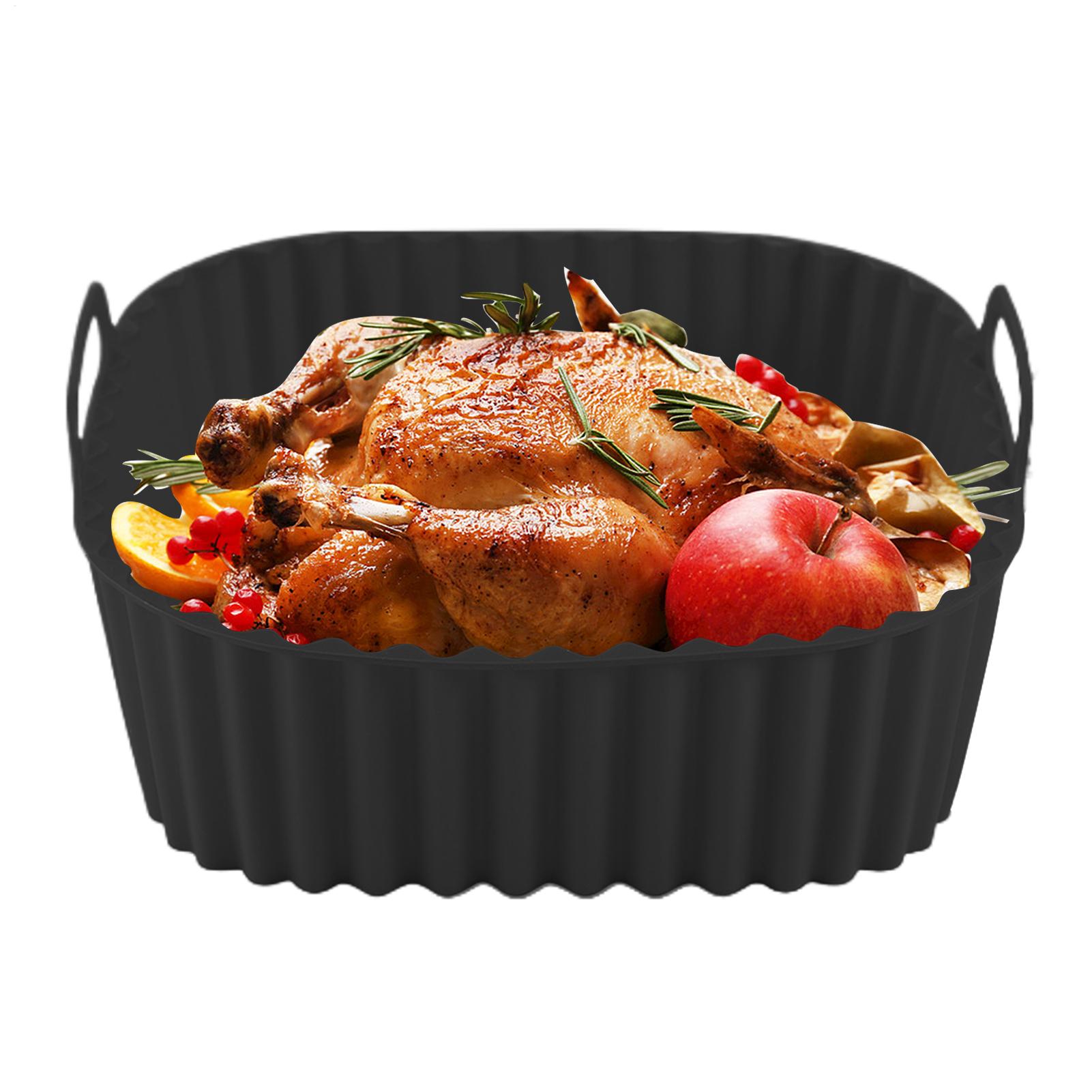 Air Fryer Silicone Pot Liner - 실리콘 에어프라이어 라이너 사각 에어프라이어 바스켓
