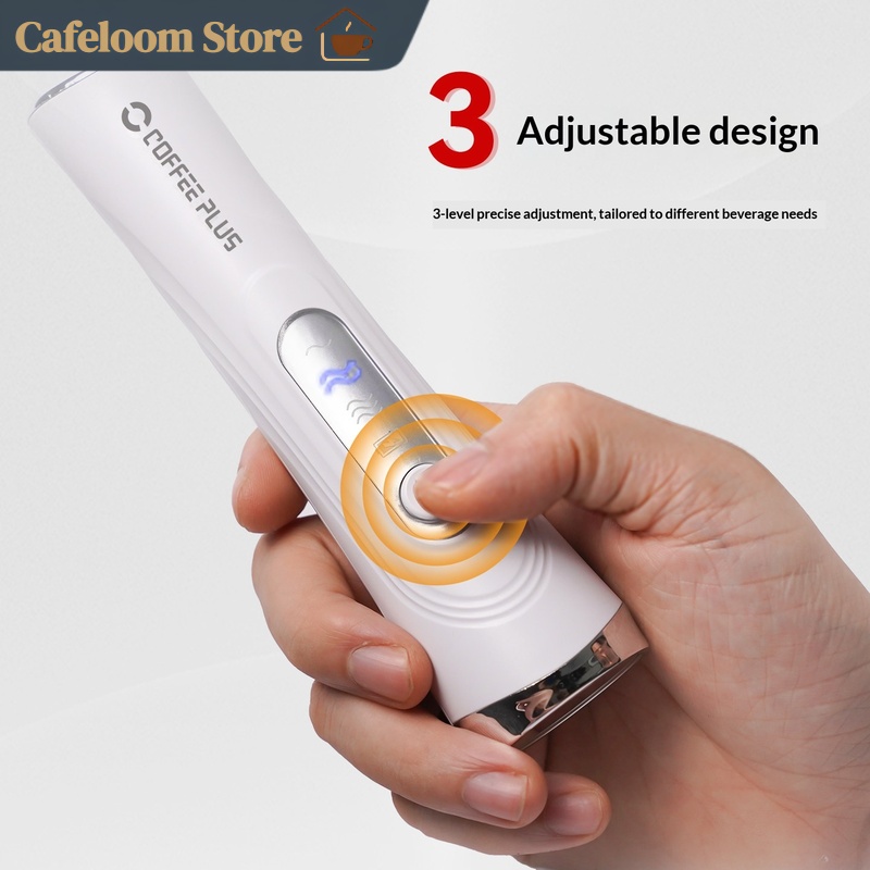 커피 플러스 휴대용 전기 우유 거품기, 무선, USB- - Electric Milk Frother Handheld 리뷰 및 가격