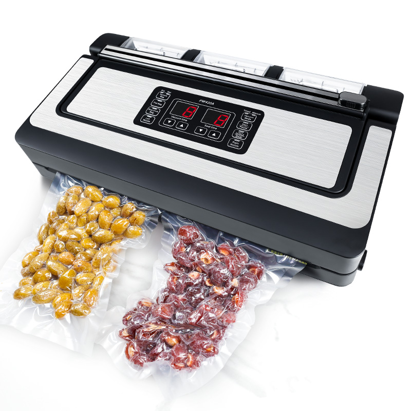 주방 진공 식품 보존 실러 액정 디스플레이 식품 저장  - Food Vacuum Sealer Machine 리뷰 및 가격