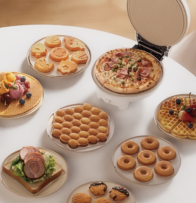 750W 미니 샌드위치 메이커 전기 팬케이크 메이커 타 - Mini Waffle Maker Machine 리뷰 및 가격