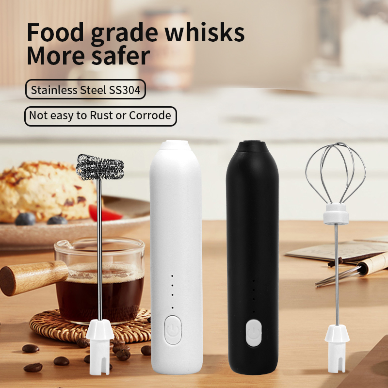 2 In 1 전기 커피 Frother + Egg Bea - Electric Milk Frother Handheld 리뷰 및 가격