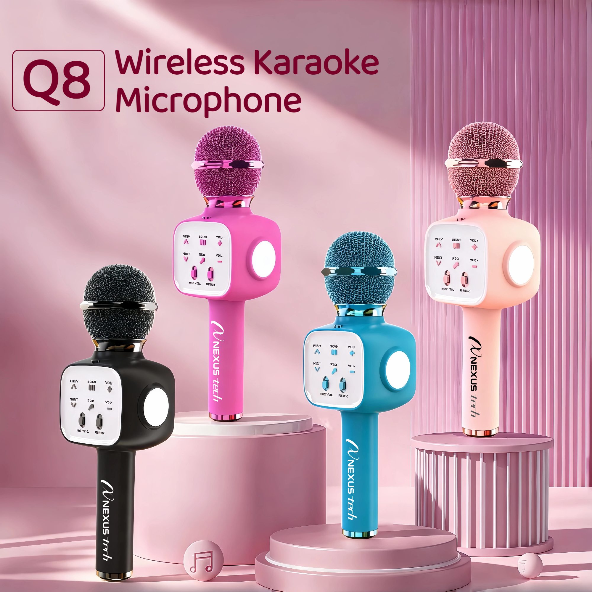 무선 블루투스 5.2 노래방 마이크 5 in 1 휴대용 - Home Appliances 리뷰 및 가격