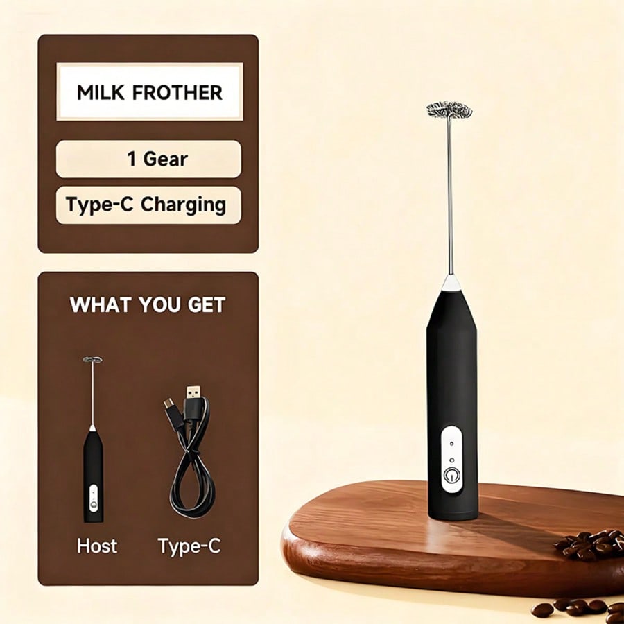 1팩 휴대용 전기 믹서, 계란 거품기, 우유 거품기,  - Electric Milk Frother Handheld 리뷰 및 가격