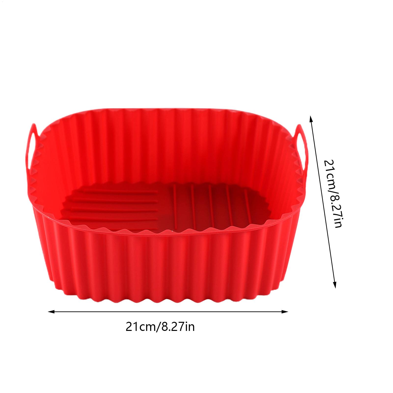 실리콘 에어프라이어 라이너 사각 에어프라이어 바스켓 플 - Air Fryer Silicone Pot Liner 리뷰 및 가격