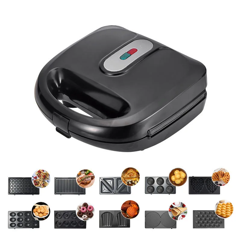 220/110V 가전제품 10 in 1 샌드위치 메이커 - Mini Waffle Maker Machine 리뷰 및 가격