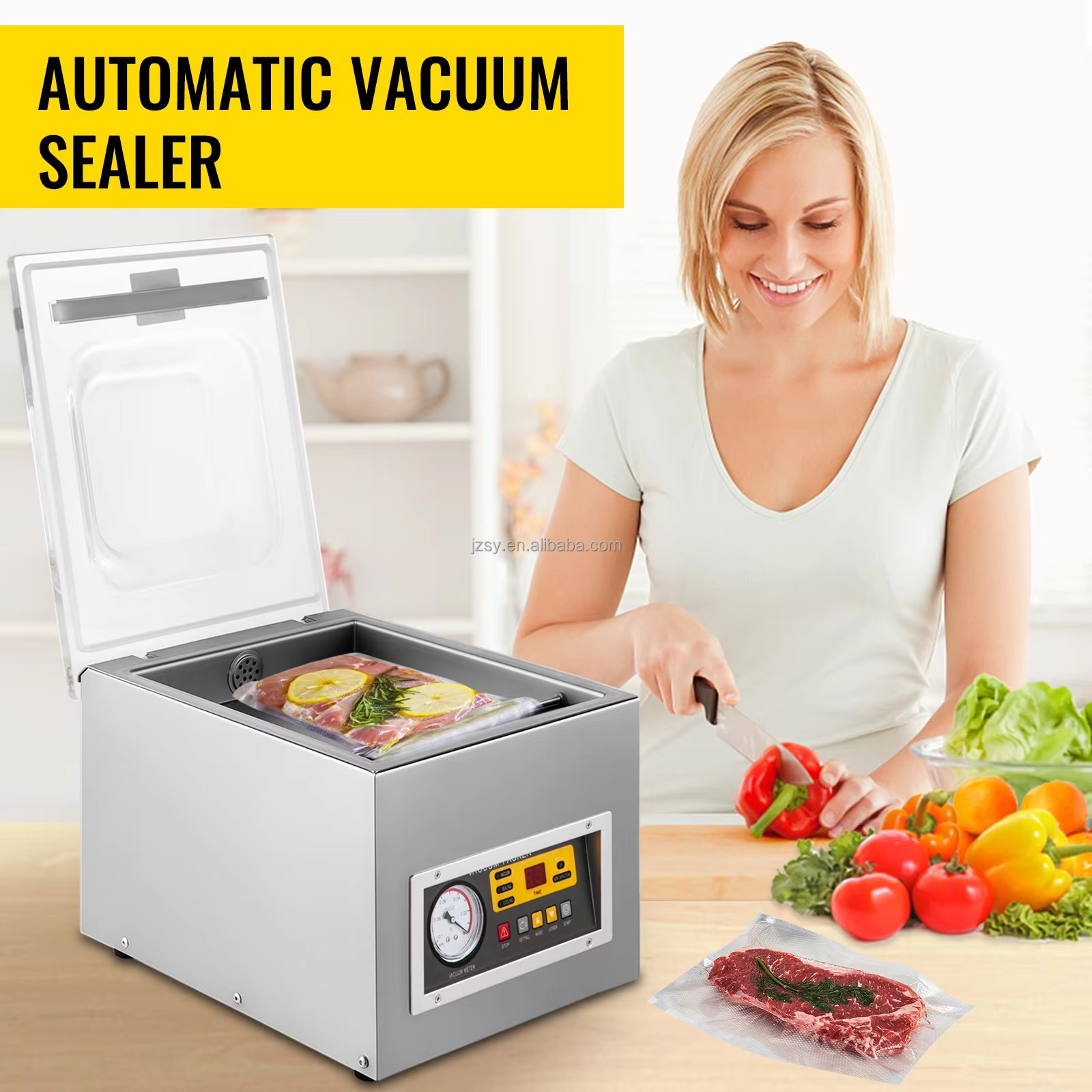 진공 포장기 상업용 플라스틱 백 실러 주방 식품 사업  - Food Vacuum Sealer Machine 리뷰 및 가격