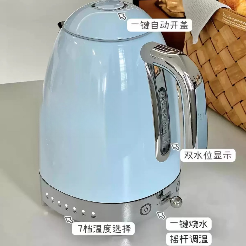레트로 스타일 온도 조절 전기 주전자 KLF04 풀컬러 - Electric Kettle Temperature Control 리뷰 및 가격