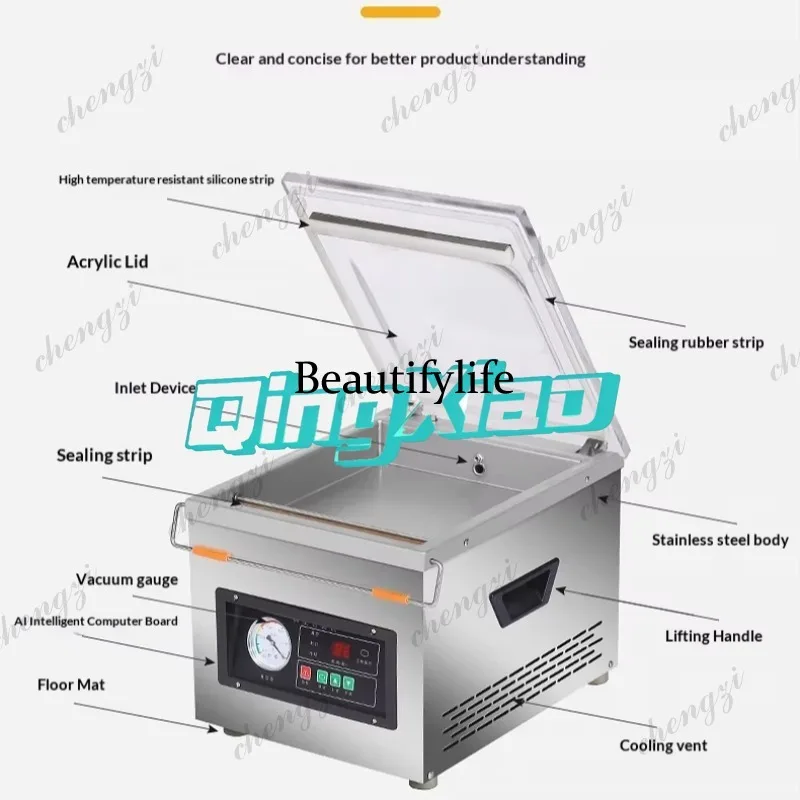 K182 상업용 자동 식품 진공 포장기 습식 및 건식  - Food Vacuum Sealer Machine 리뷰 및 가격